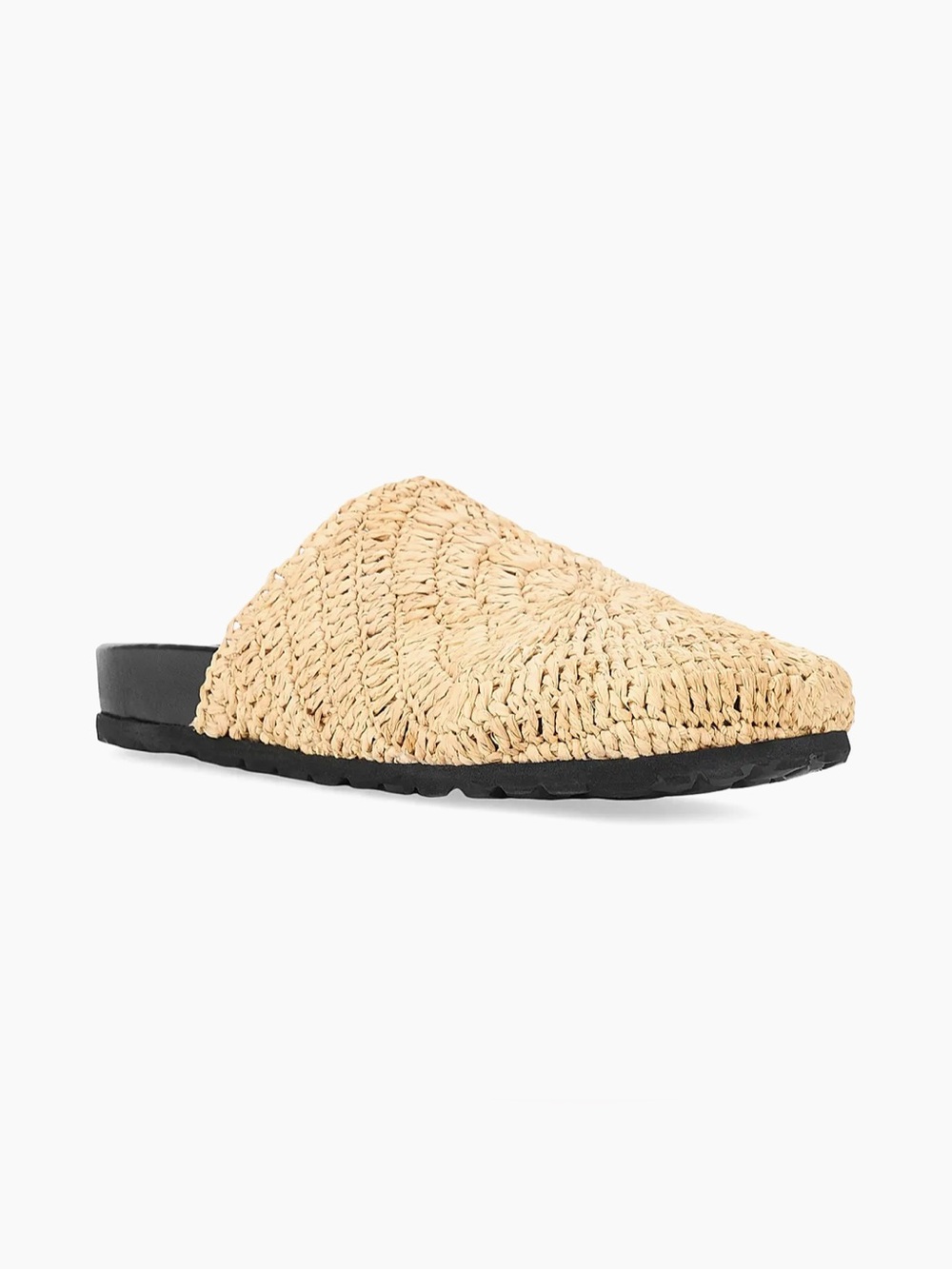 STAUD Dia Raffia Mules Natural Size 6 (EU 36) - Picture 2 of 12